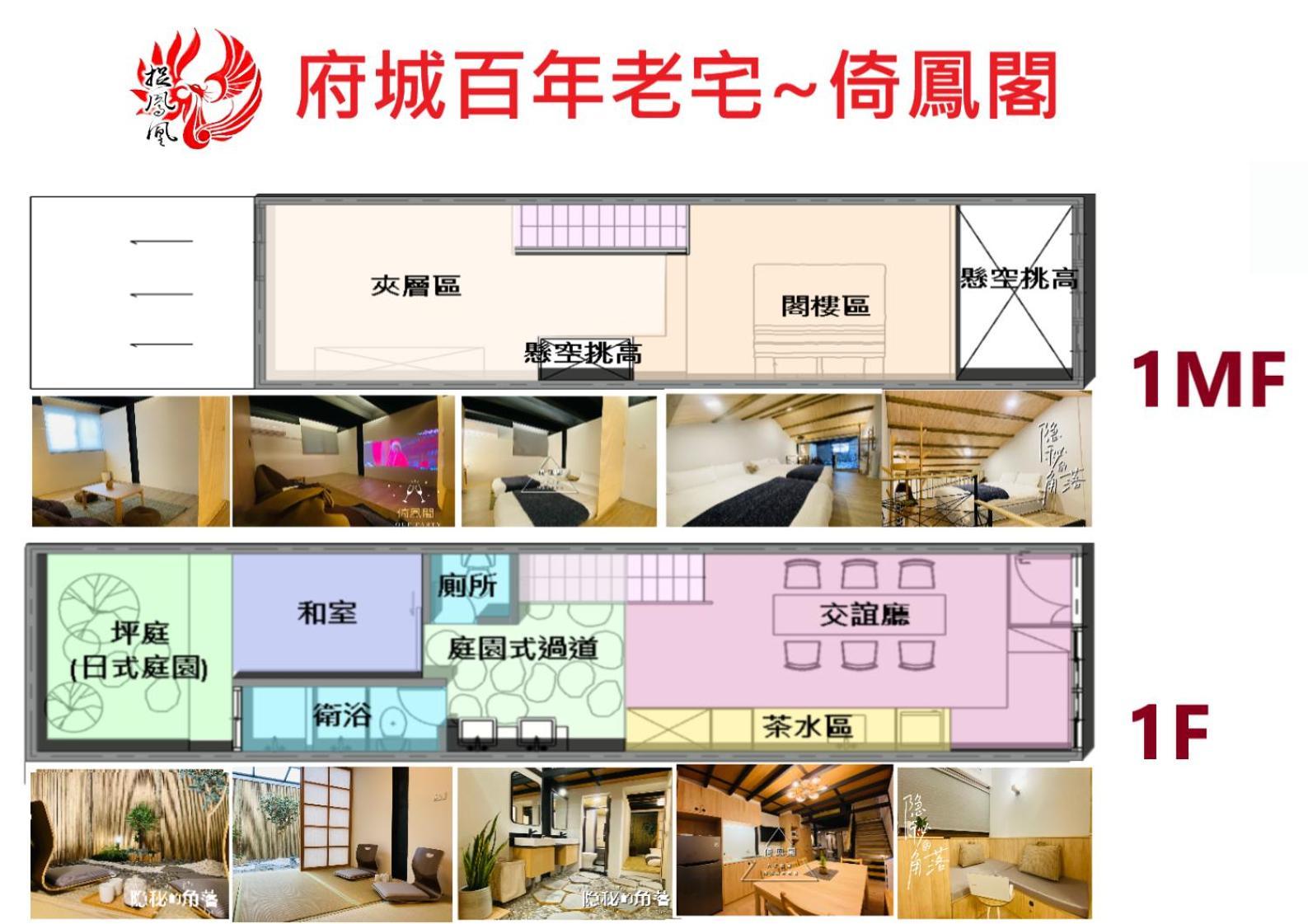 捉鳳凰 台南百年老宅包棟導覽民宿系列catchphoenix Centennial Guesthouse المظهر الخارجي الصورة