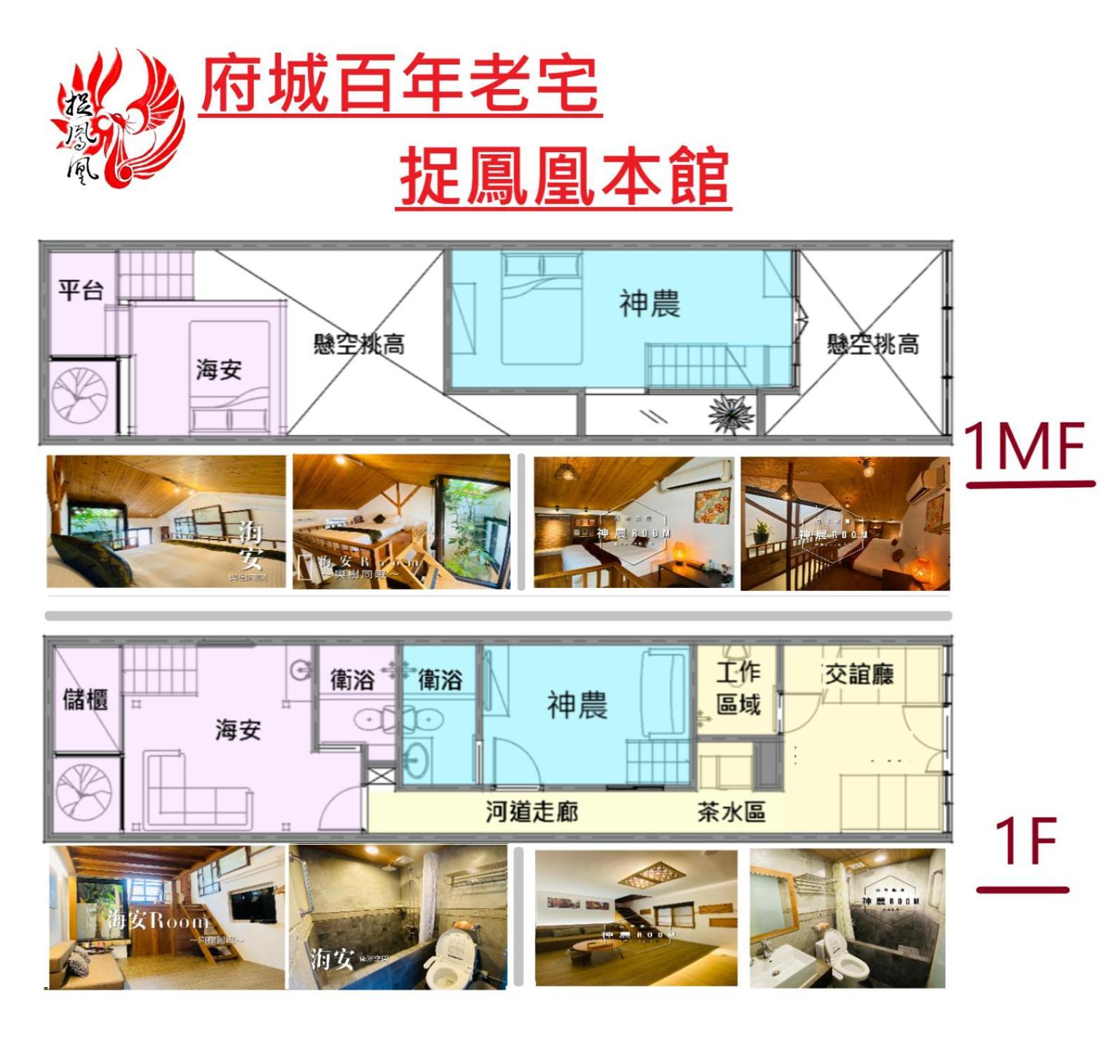 捉鳳凰 台南百年老宅包棟導覽民宿系列catchphoenix Centennial Guesthouse المظهر الخارجي الصورة